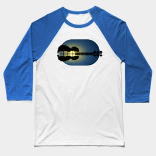 guitar island moonlight Baseball T-Shirt